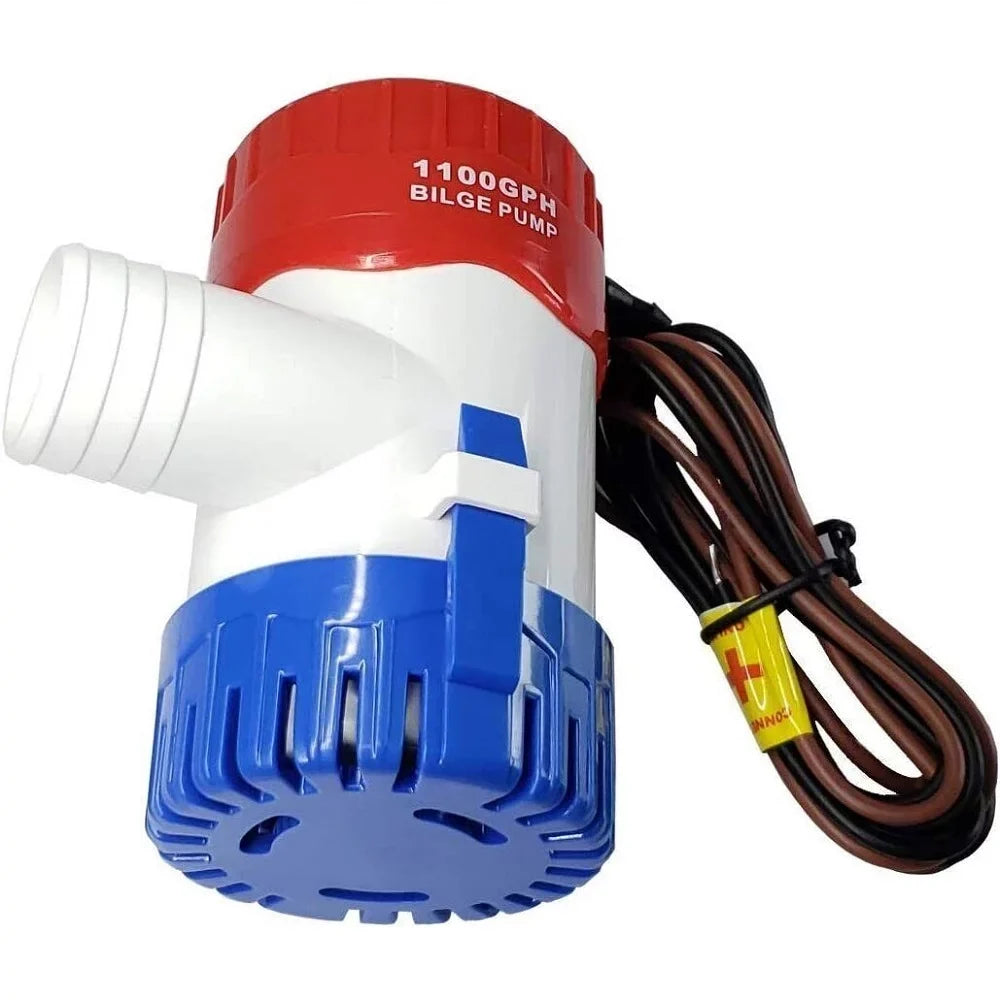 1100GPH 24V Electric Marine Sizeubmersible Bilge Sizeump Water Pump for Boat Yacht