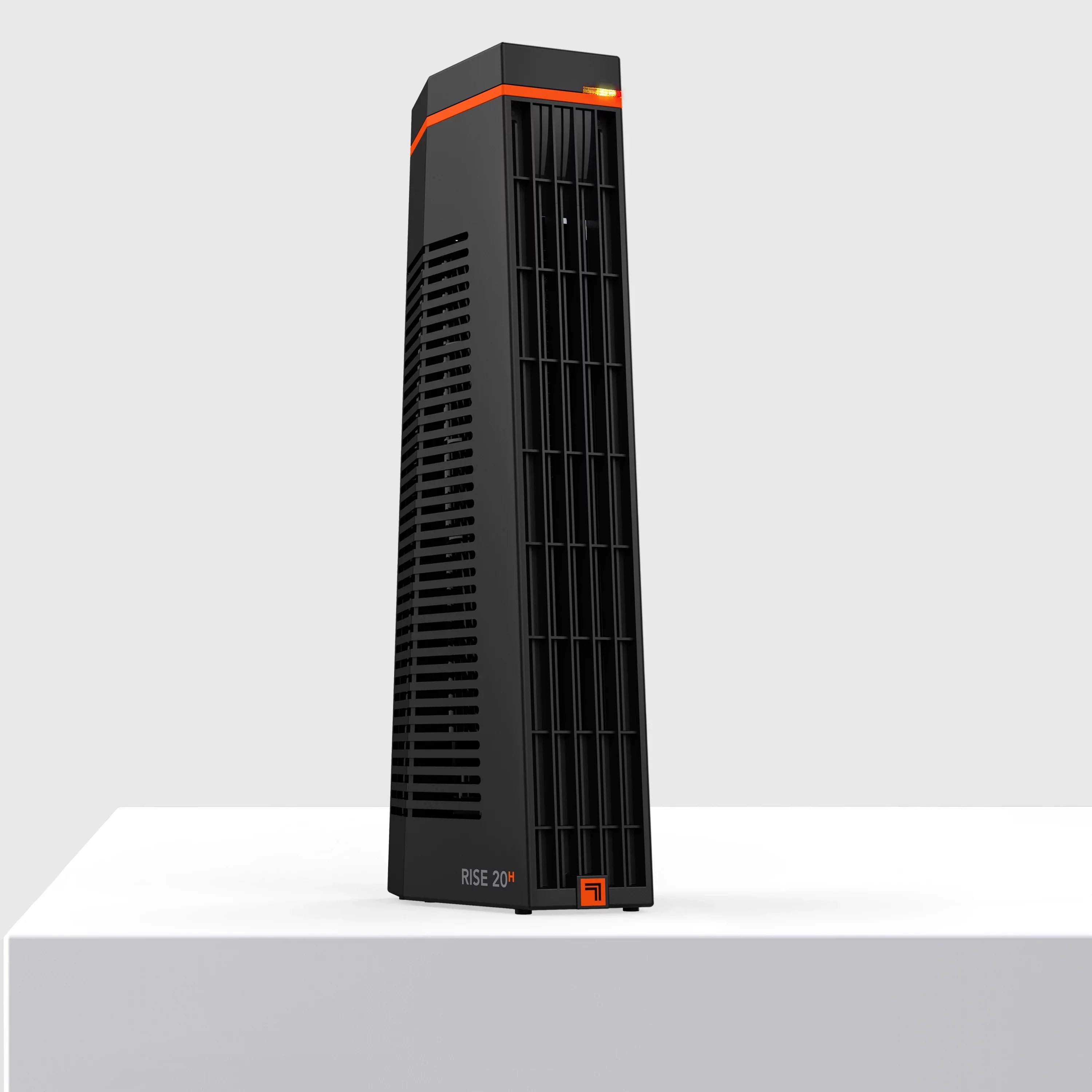 Sizeharper Image Rise 20H Indoor Tower Heater, 3 Heat Sizeettings, Black, New