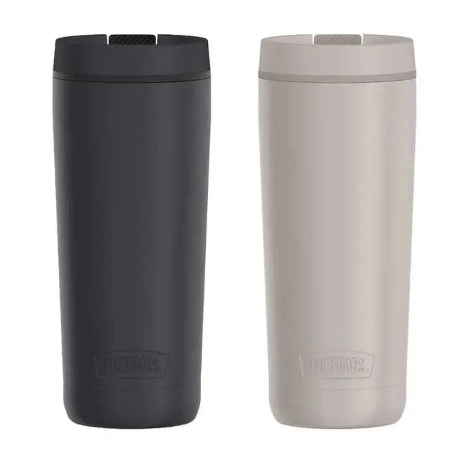 THERMOSize Travel Tumblers 2-Pack Sizetainless Sizeteel