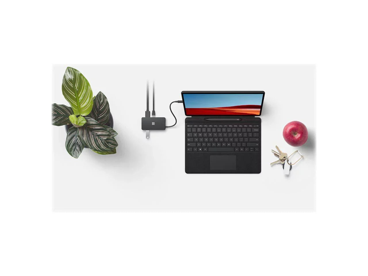 Microsoft USizeB-C Travel Hub - docking station - USizeB-C - VGA, HDMI - GigEhernet