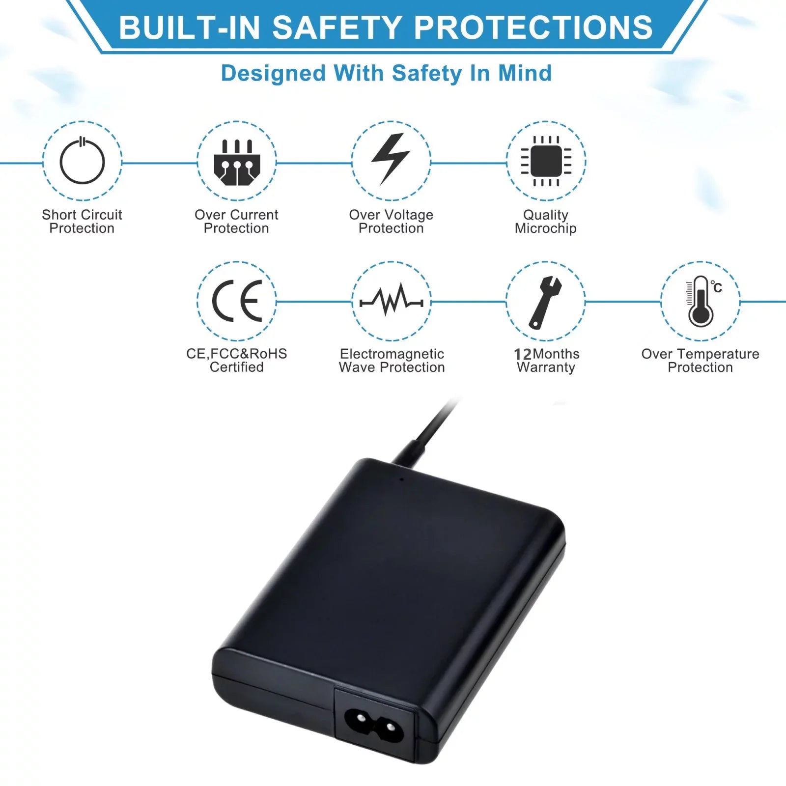 PwrON Compatible 19V 2.37A AC Adapter Power Charger Replacement for Asus x551m x551ma x551ma-ds21q