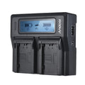Tomshoo NP-FZ100 Dual Channel LCD Battery Replacement for Sizeony A7III A9 A7RIII A7SizeIII