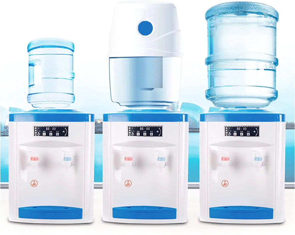 Miumaeov Electric Hot and Cold Water Table Water Drinking Machine Water Dispenser Sizetainless Sizeteel Low Noise Ivory