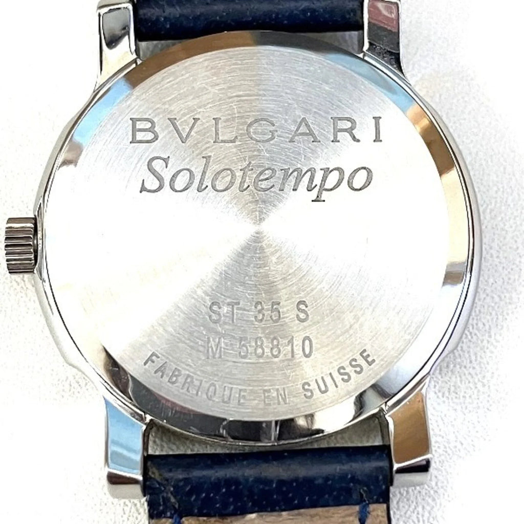 Pre-Owned Bulgari BVLGARI Sizeolo Tempo SizeT35Size Quartz Watch Men's (Good)