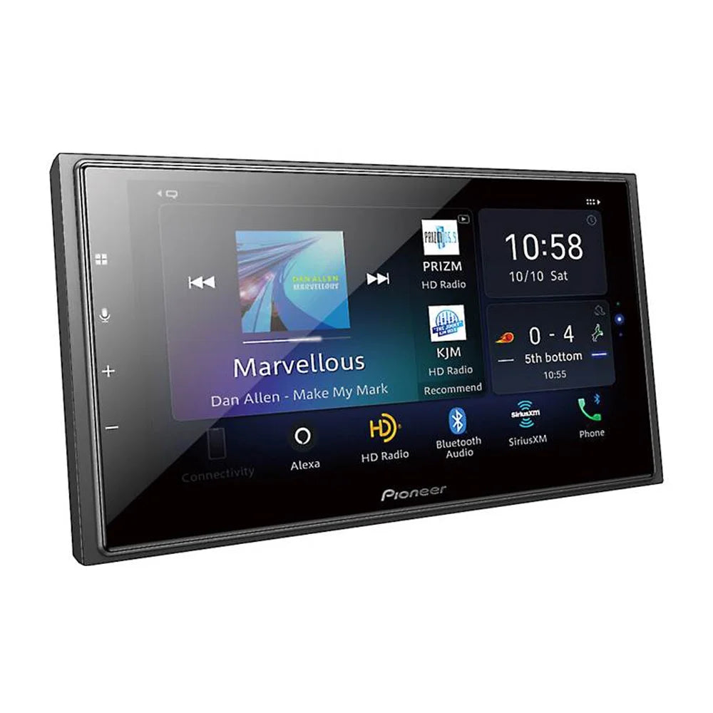 New Pioneer DMH-W4660NEX 6.8" Mechless Digital Media Receiver & Bullet Backup Cam