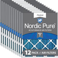 14x25x1 (13_1/2x24_1/2) Pleated MERV 7 Air Filters 12 Pack