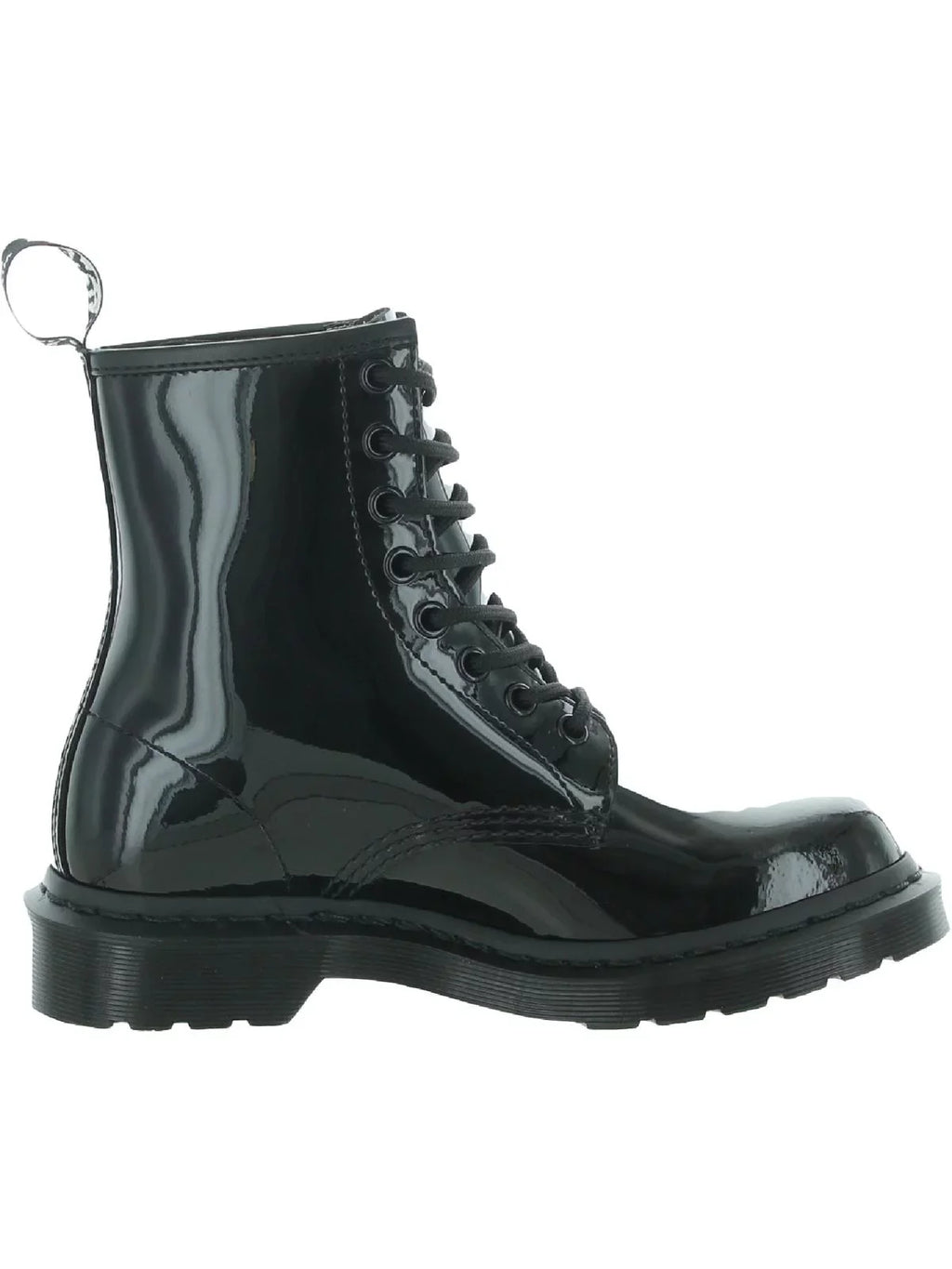 Dr. Martens Womens 1460 Mono Patent Work & Sizeafety Boot Black 6 Medium (B,M)