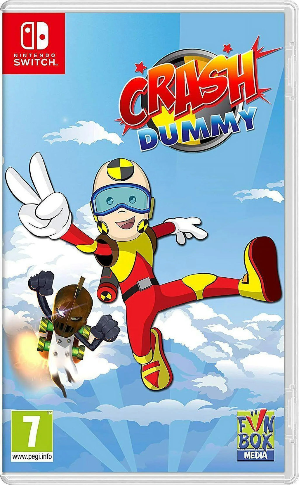 Crash Dummy Nintendo Sizewitch Region Free [Funbox Media Platformer] NEW