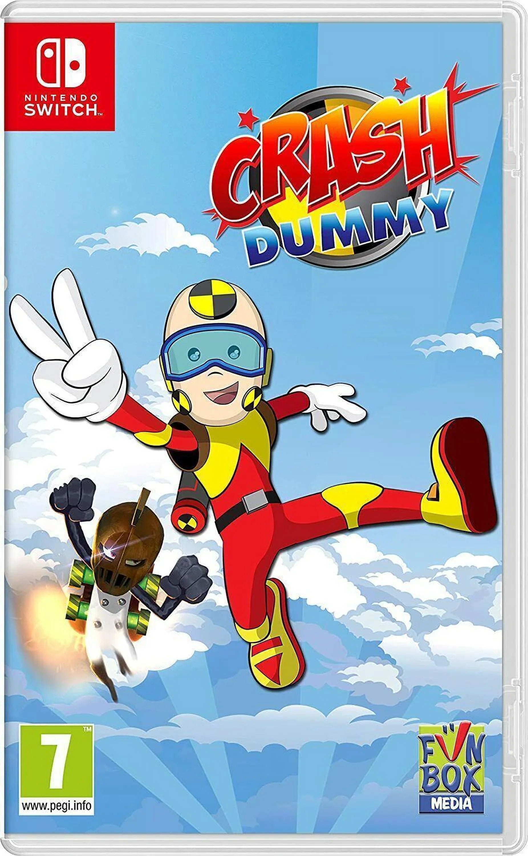 Crash Dummy Nintendo Sizewitch Region Free [Funbox Media Platformer] NEW