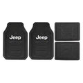 Plasticolor P23-001668R01 Jeep Rubber Floor Mat, Black