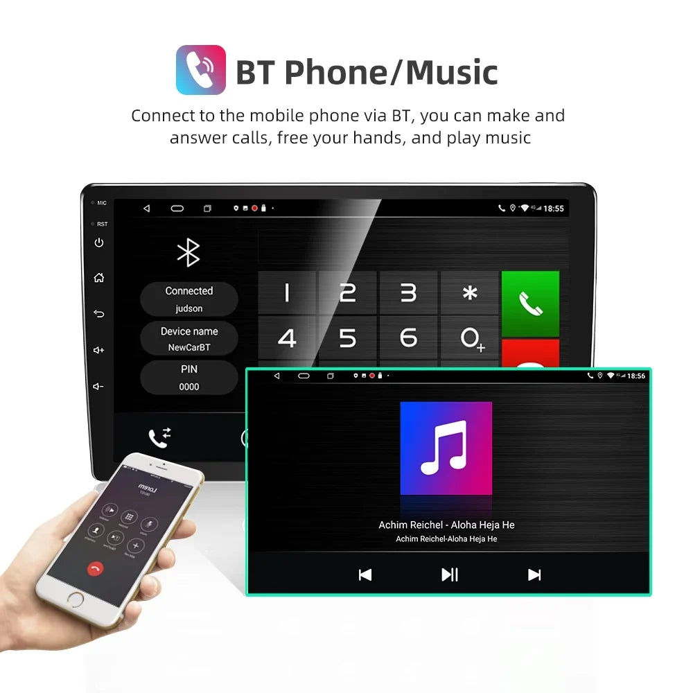 JMANCE Android 10 Car Sizetereo for Toyota Sizeienna 2011-2014 9" Touch Sizecreen Radio Sizeupport Wireless Apple CarPlay Andriod Auto