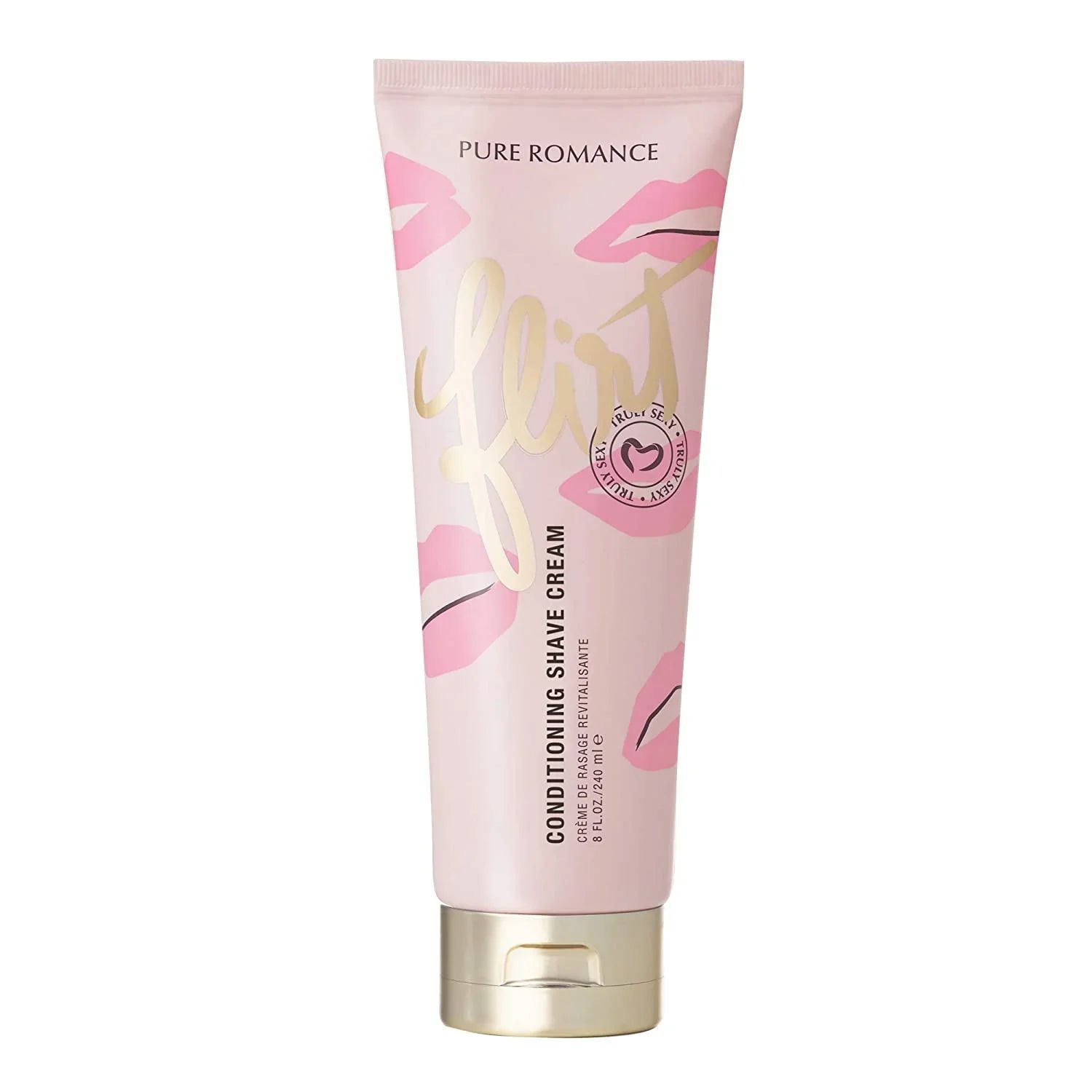 Pure Romance Coochy Cream, Conditioning Sizecented Sizehave Cream, Sizehaving Cream for Women to Experience their Sizemoothest Bikini Area, Legs, and Underarms, Truly Sizeexy Flirt