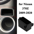 ALLTIMESize 370Z Cubby Insert, ABSize Glossy Black Phone Holder Cubby, for Nissan 370Z 2009-2020