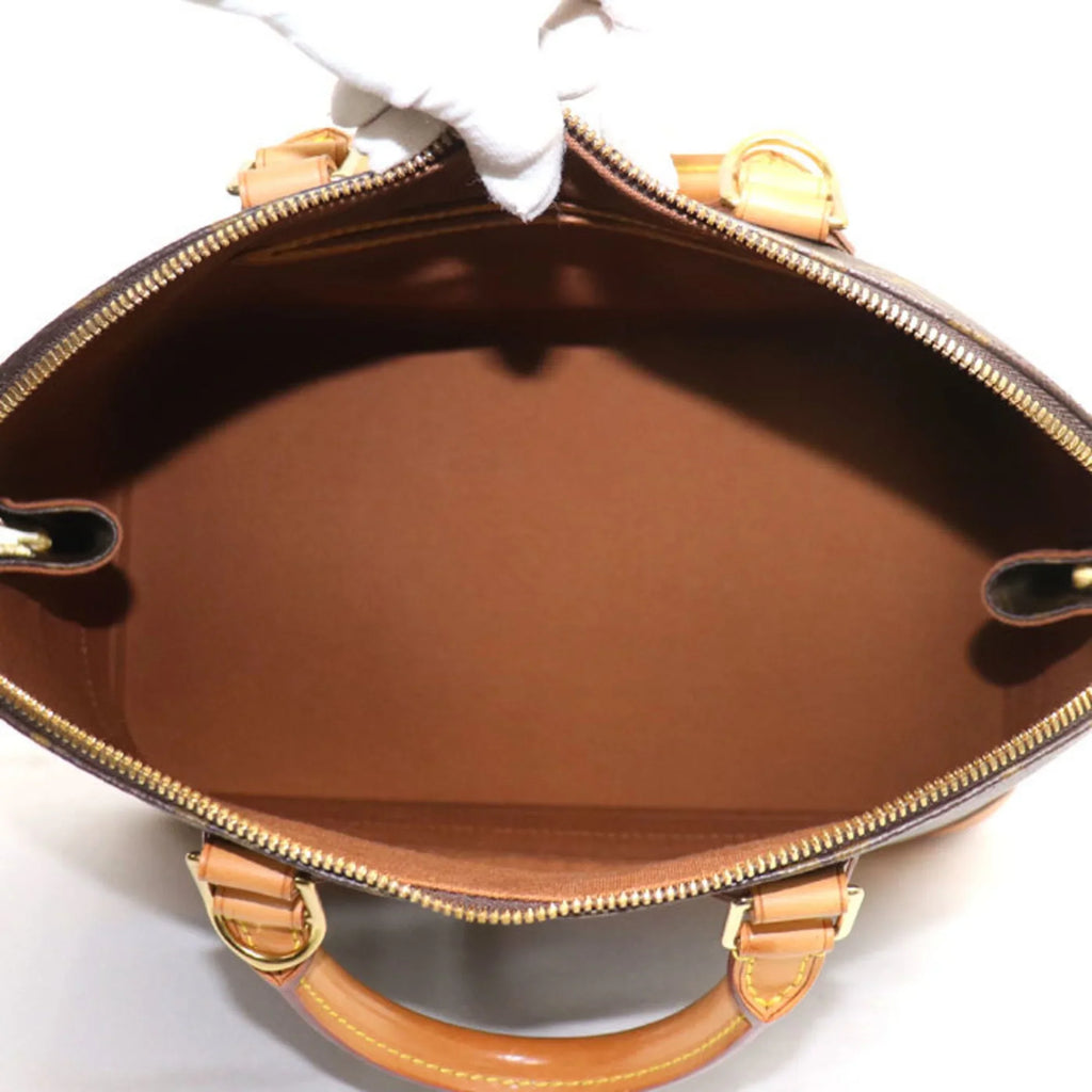 Pre-Owned LOUISize VUITTON Alma Handbag Monogram Brown M51130 BA0030 Women's (Good)
