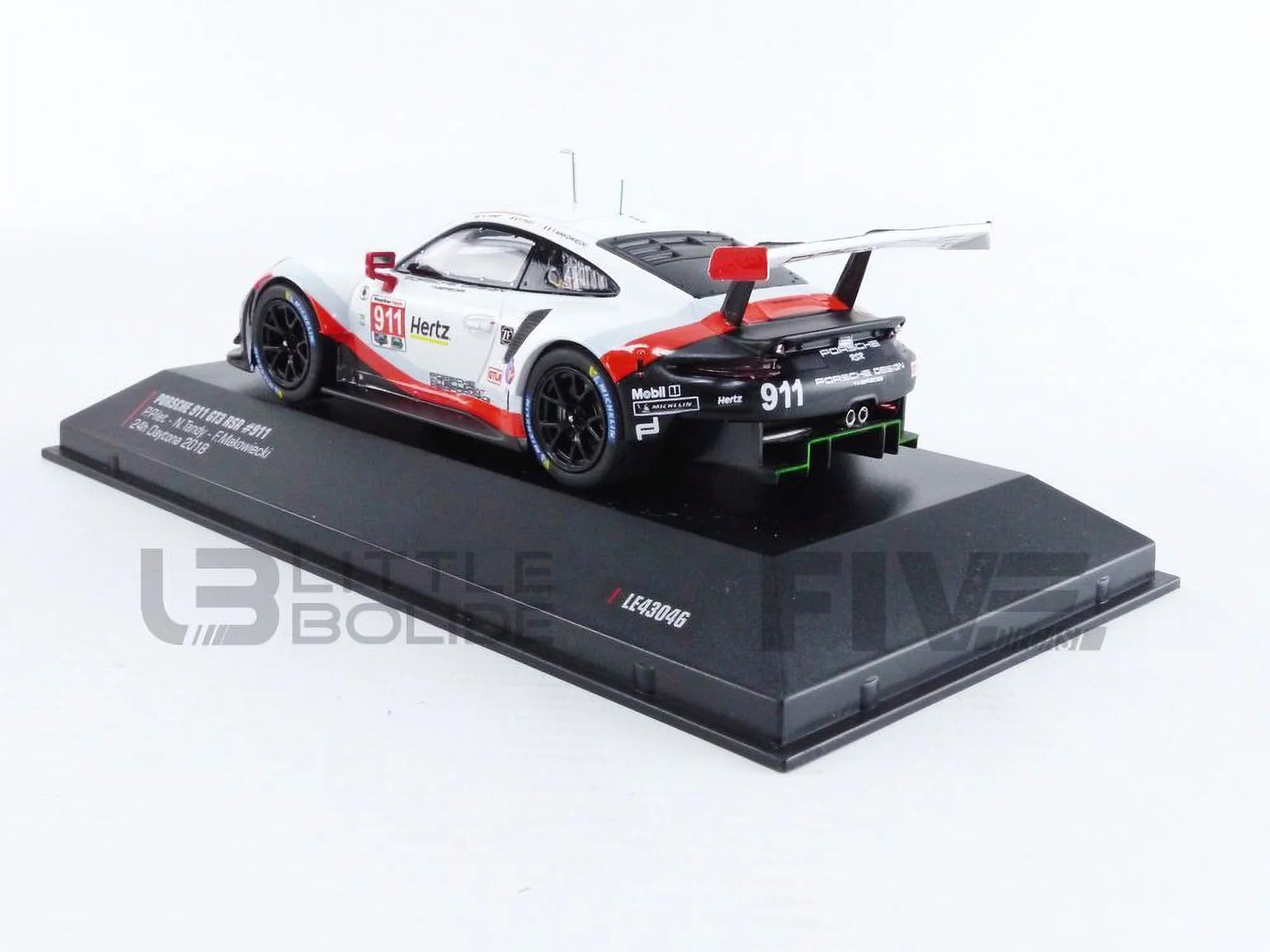 IXO 1/43 - PORSizeCHE 911 (991) RSizeR - Daytona 2018