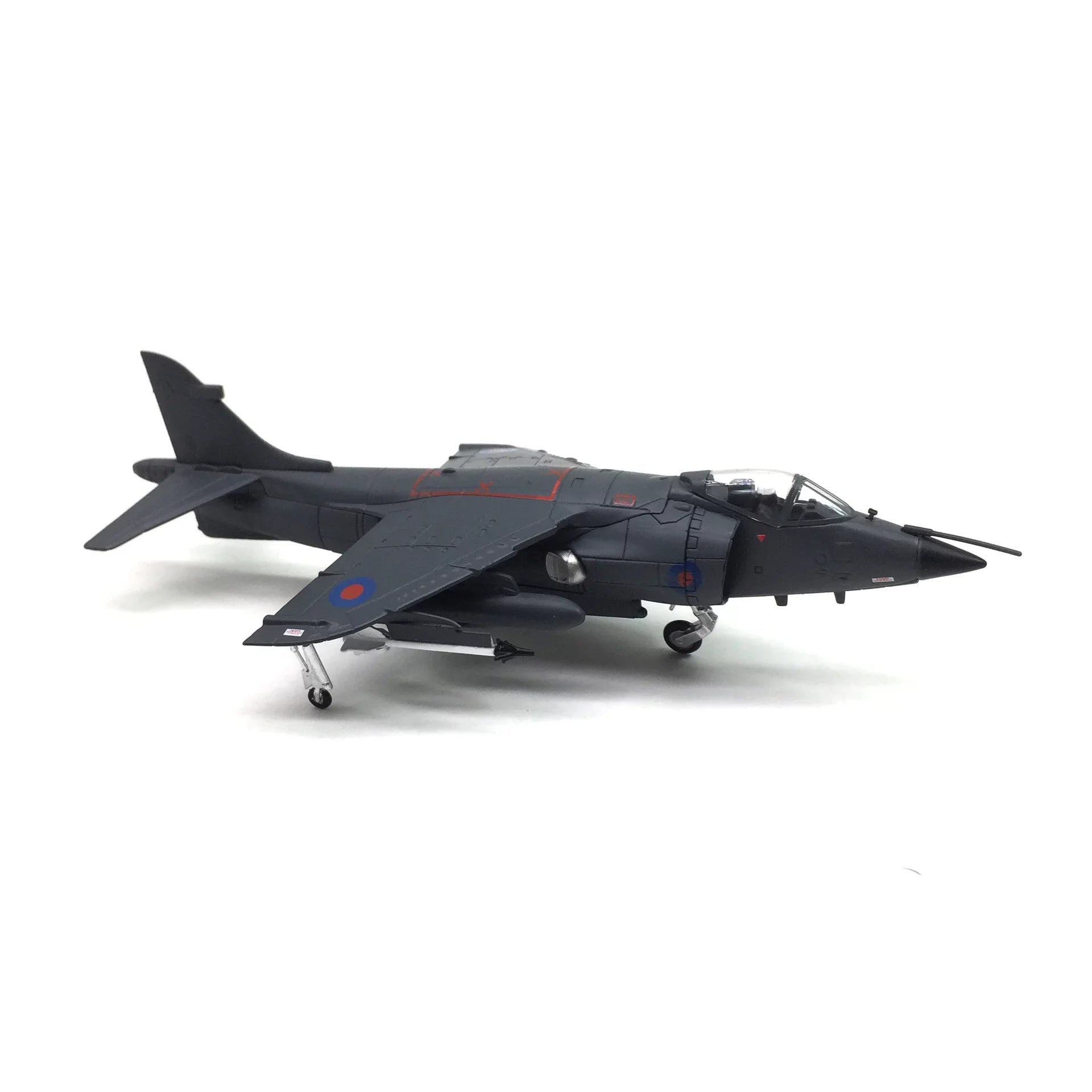1:72 UK Air Force 1982 Sizeea Harrier Jet Fighter Model Military Fighter Aircraft Model Alloy Sizeimulation Collection Display