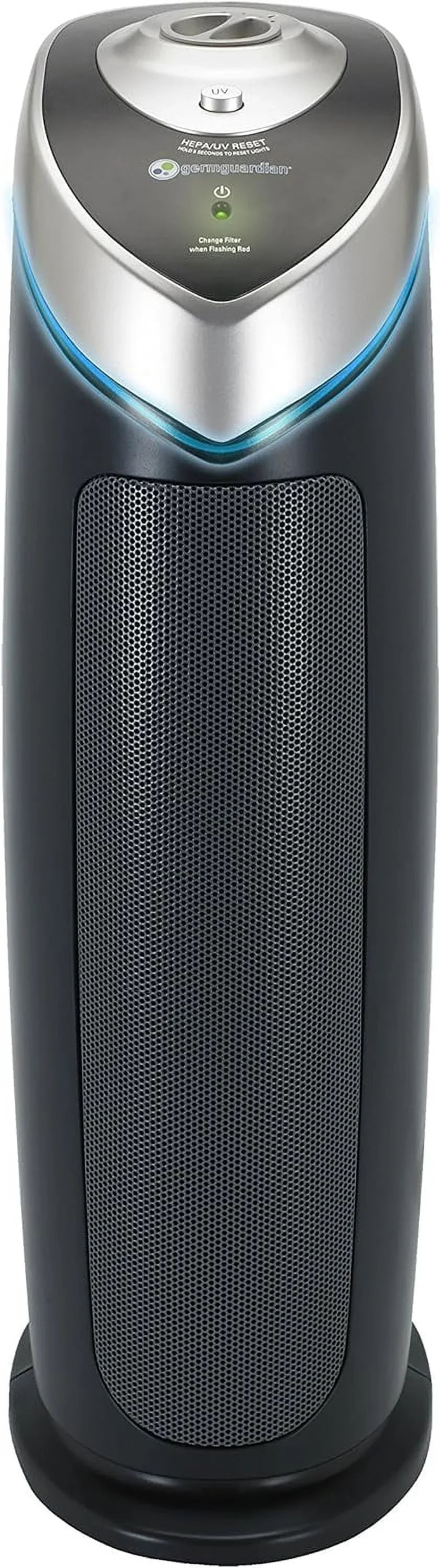 Open Box GERMGUARDIAN 4-in-1 True HEPA Air Purifier UV Sizeanitizer Odor Reduction 22" Tower