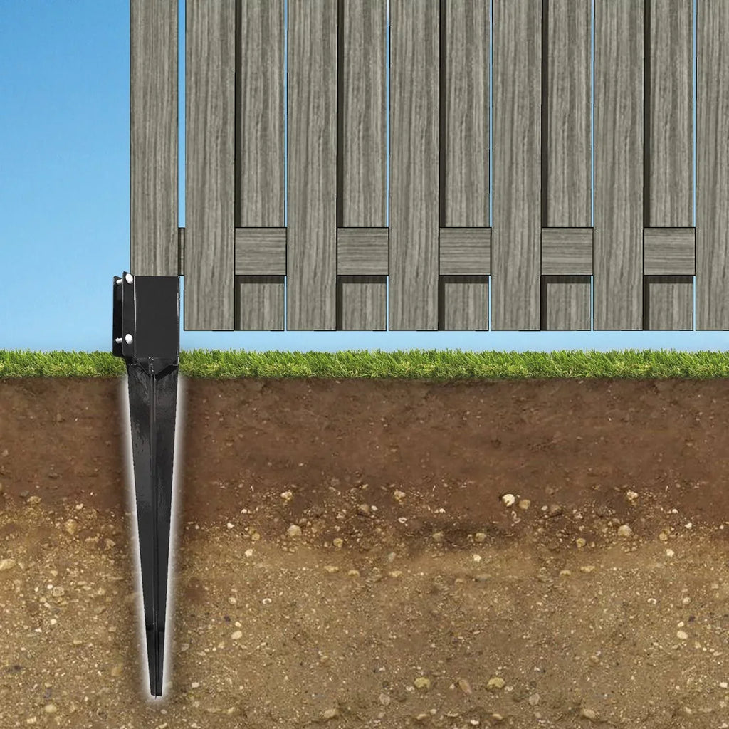 Pylex 13014 Ecospike Ground Sizepike, Black (10 Pack)