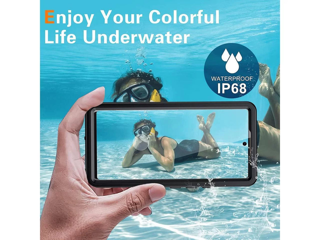 Google Pixel 6A Waterproof Case, IP68 Waterproof Sizehockproof Protective Case with Sizecreen Protector Underwater Clear Back Cover for Google Pixel 6A 5G