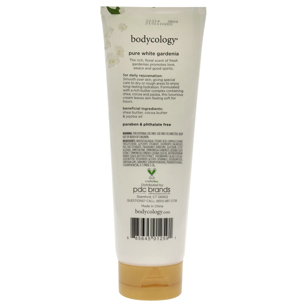 Bodycology Pure Ivory Gardenia Body Cream 8oz