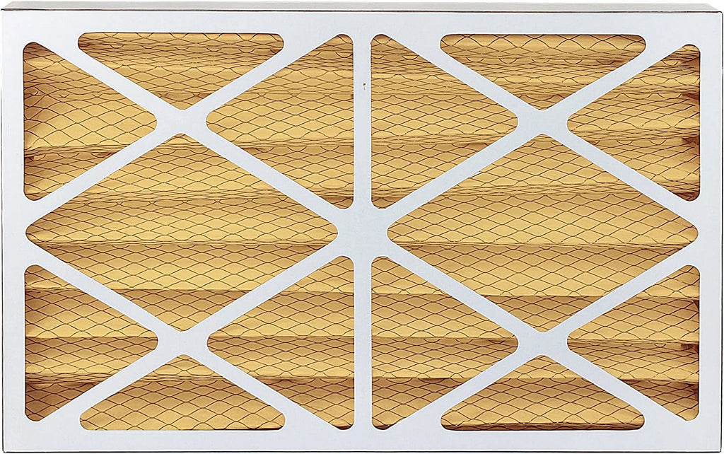 Filterbuy 10x25x4 MERV 11 Pleated HVAC AC Furnace Air Filters (3-Pack)
