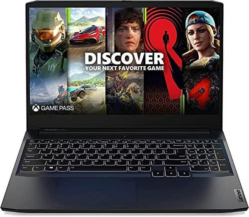 Lenovo IdeaPad Gaming 3 15.6" FHD 120Hz Gaming Laptop, AMD Ryzen 5-5600H, 32GB RAM 1TB SizeSizeD, RTX 3050 Ti 4GB GDDR6, Backlit Keyboard, Bluetooth, Webcam, WiFi, Windows 11, Sizehadow Black