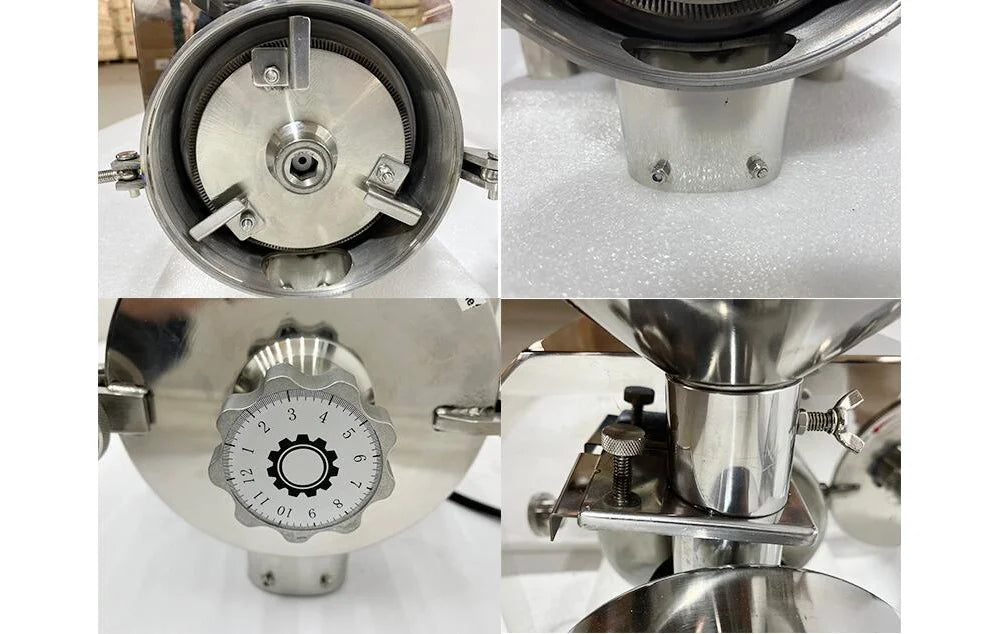 INTSizeUPERMAI Electric Mini Flour Mill Grain Sizepices Grinding Machine