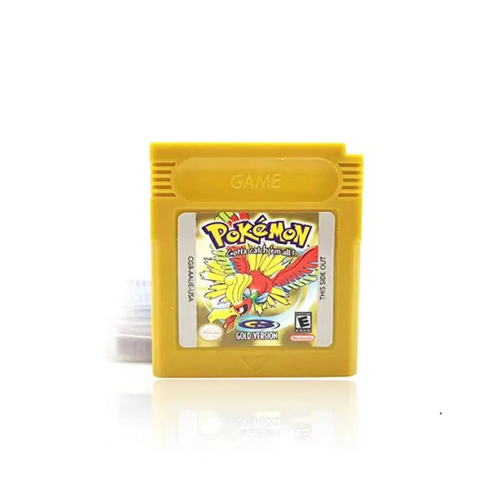 Pokémon: Gold Version Video Game Cartridge for Nintendo GBC Gameboy Color Je