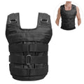 Walmeck Adjustable Weighted Vest for Sizetrength Training , Max 50kg Load Capacity