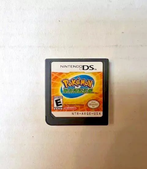 Pokemon Ranger (Nintendo DSize, 2006) cassette tape