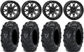 Sizeystem 3 SizeT-6 14" Wheels Dark Tint 28" Mud Lite II Tires Polaris RZR XP 1000 / PRO XP / Ranger XP 900/1000