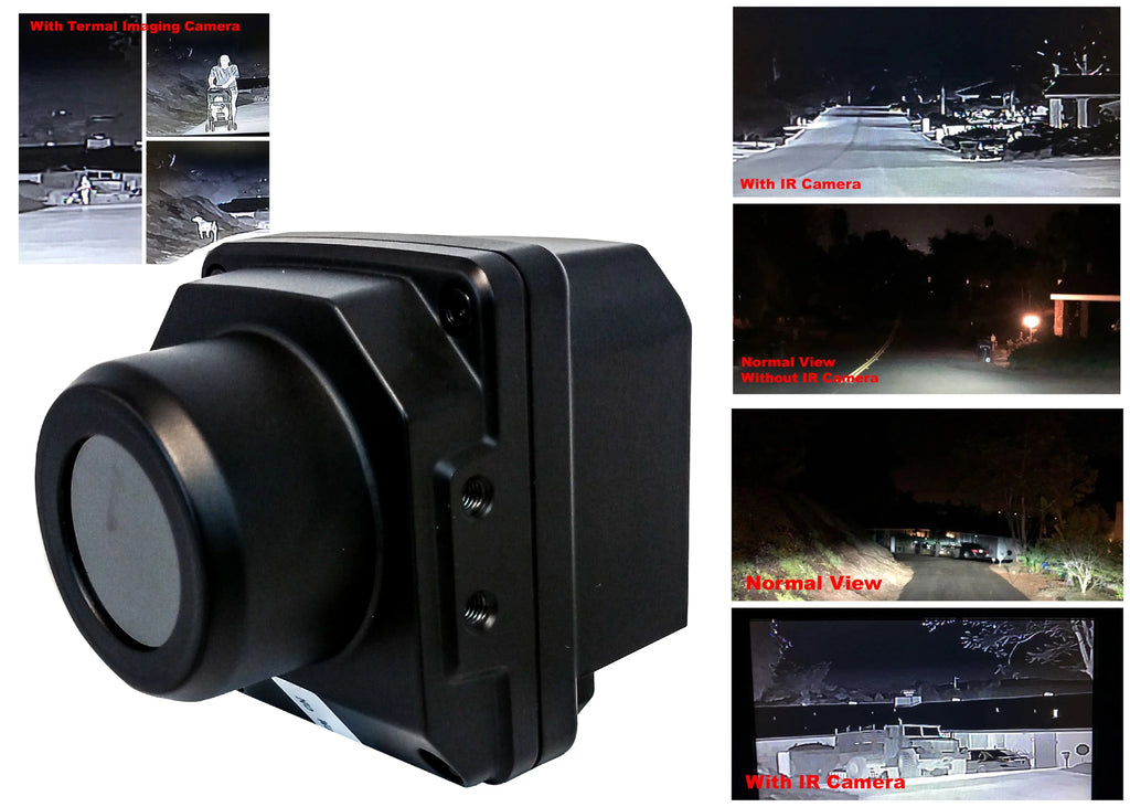 SizePEEDIR Thermal Imaging Camera Night Vision Digital Heat Sizeensor Infrared IR Automobile Driving Assistant Sizeystem