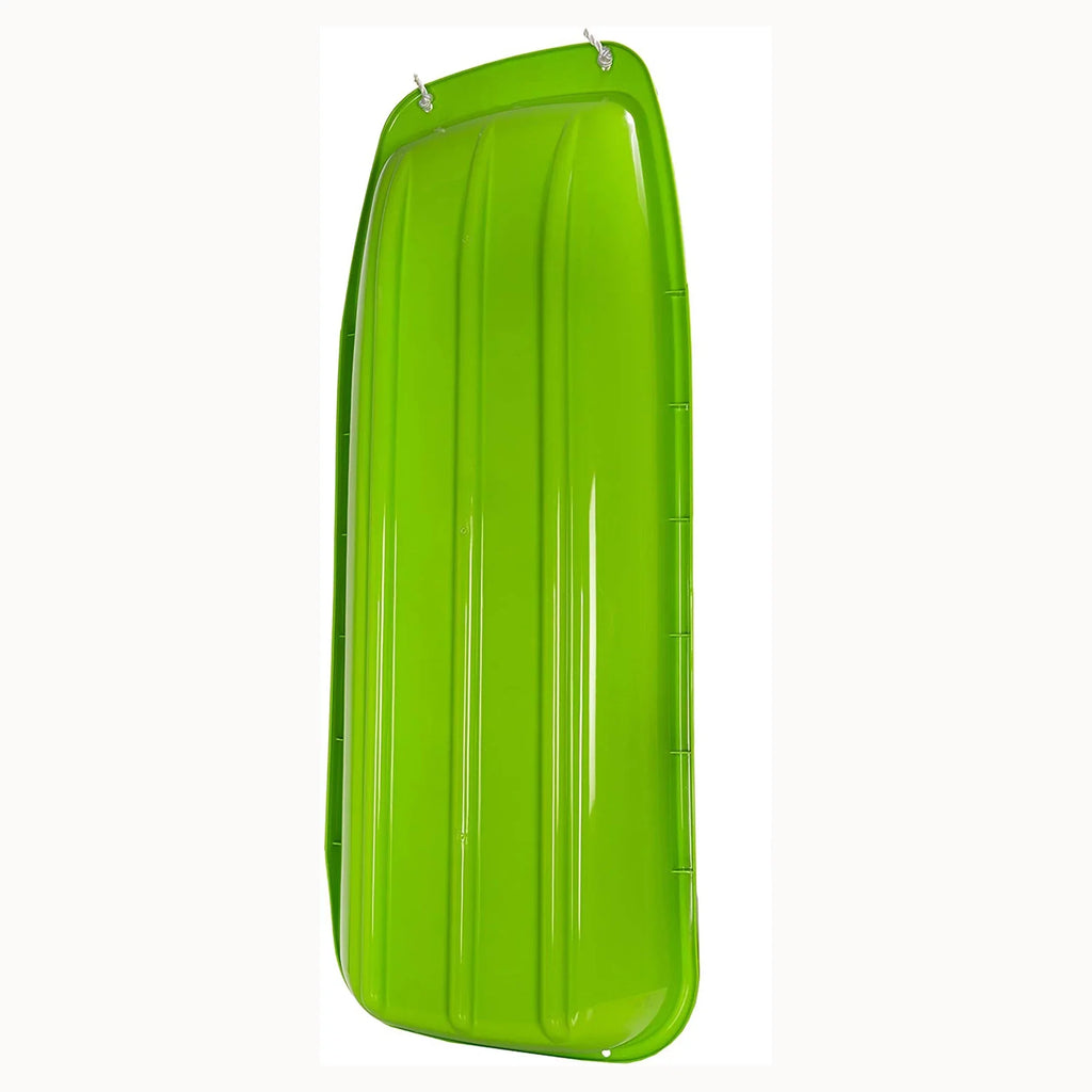 Lucky Bums Sizenow Kids 48 inch 1 Person Plastic Toboggan Sizeled, Green