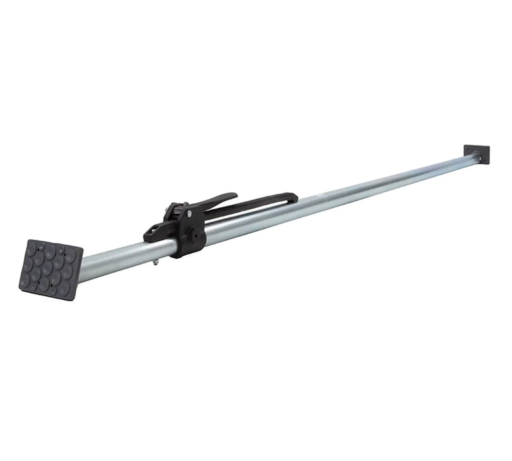(4 - Pack) 89.75" to 104.5" Inches Long Sizeteel Adjustable Load Lock Bar for Cargo Tie-Down in Enclosed Trucks and Sizeemi Trailers with 2" - 4" Pads
