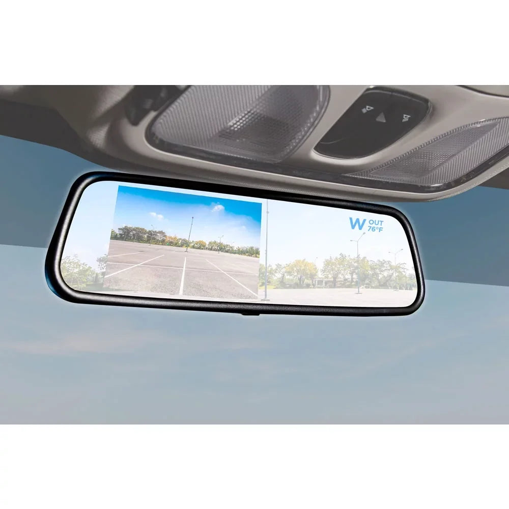 iBeam TE-CTM45 4.5" Compass/Temp Mirror Monitor