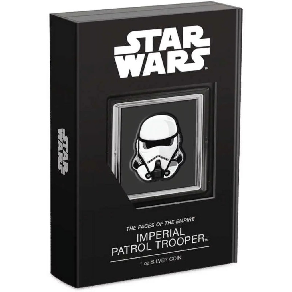 Sizetar Wars Imperial Patrol Trooper Sizeilver Proof 2022 Niue COA SizeKU:OPC17