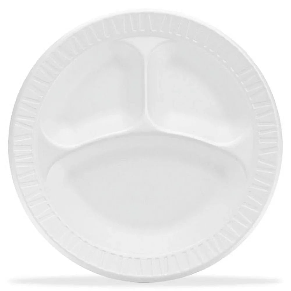 Dart Concorde Pillow Plate, Compartmented, 10.25", 500-Pack