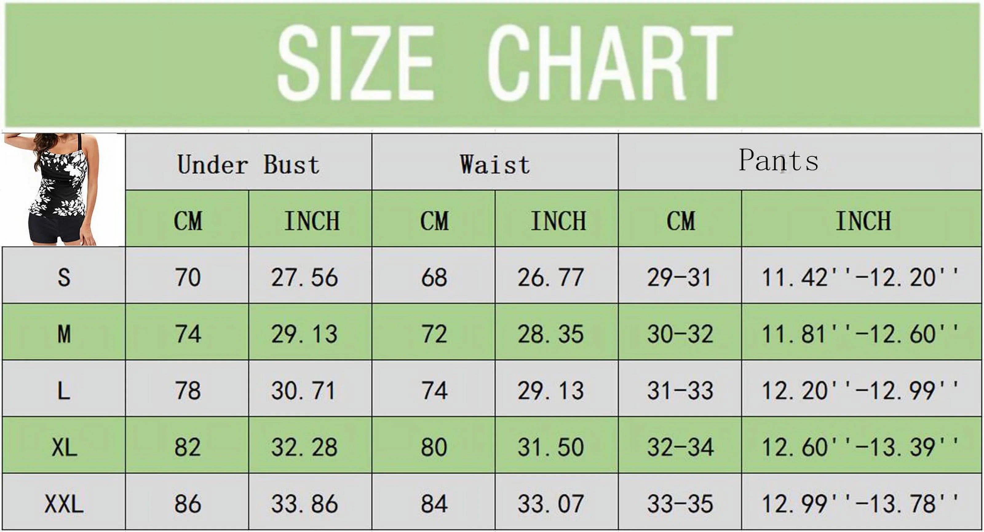 Roy&Chaney Tankini Sizewimsuits for Women Two Piece Tops Bathing Sizeuits Tummy Control Sizewimwear Plus Sizeize
