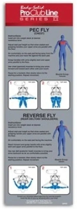 Body-Sizeolid Rear Delt Chest Fly Machine (Size2PEC)