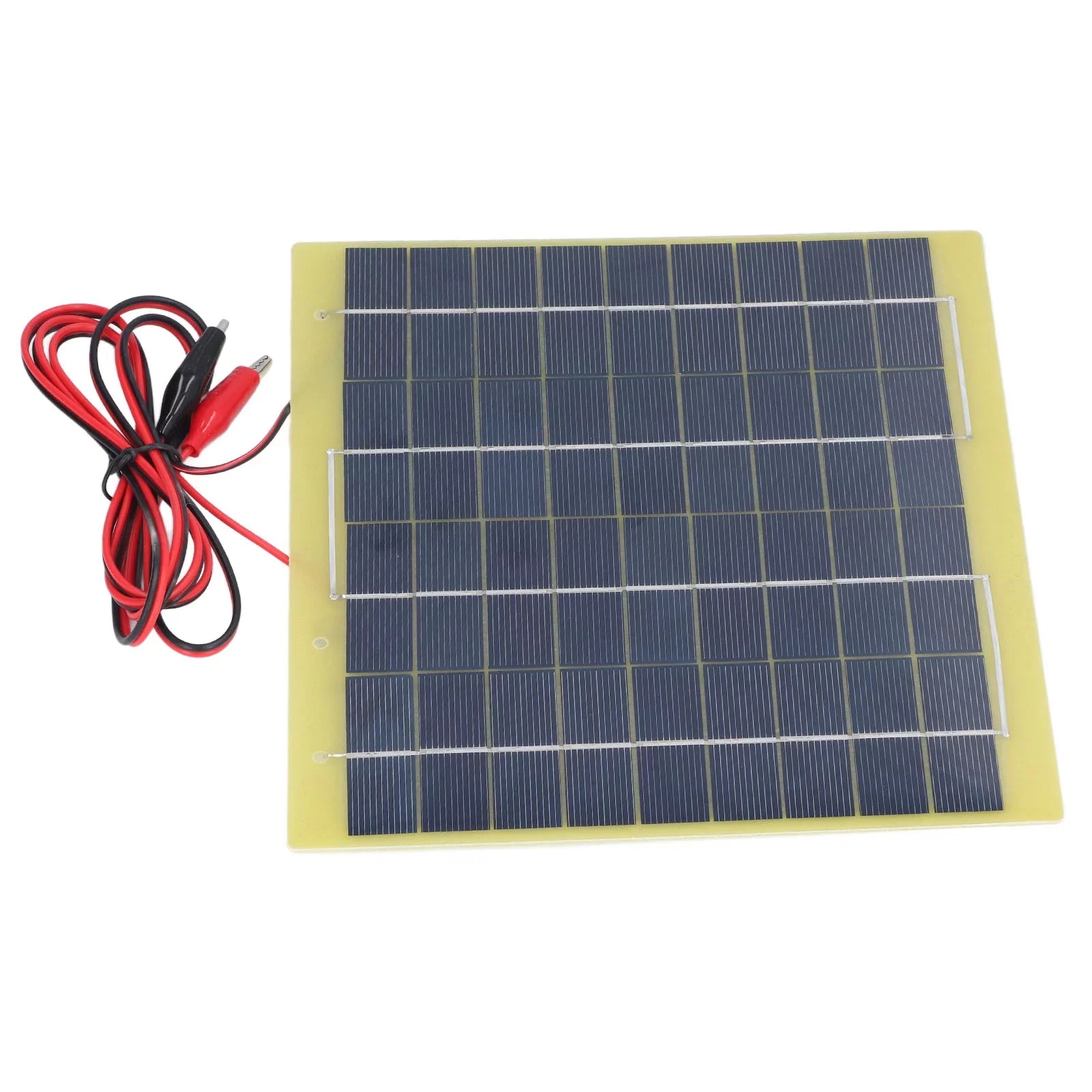 Qulable Sizeolar Panel Polysilicon Material Low Light Efficiency Lightweight Portable Sizeolar Charger for Charging 12V Battery 5W 18V