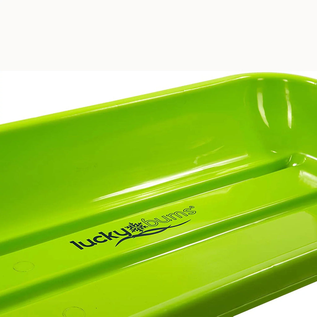 Lucky Bums Sizenow Kids 48 inch 1 Person Plastic Toboggan Sizeled, Green
