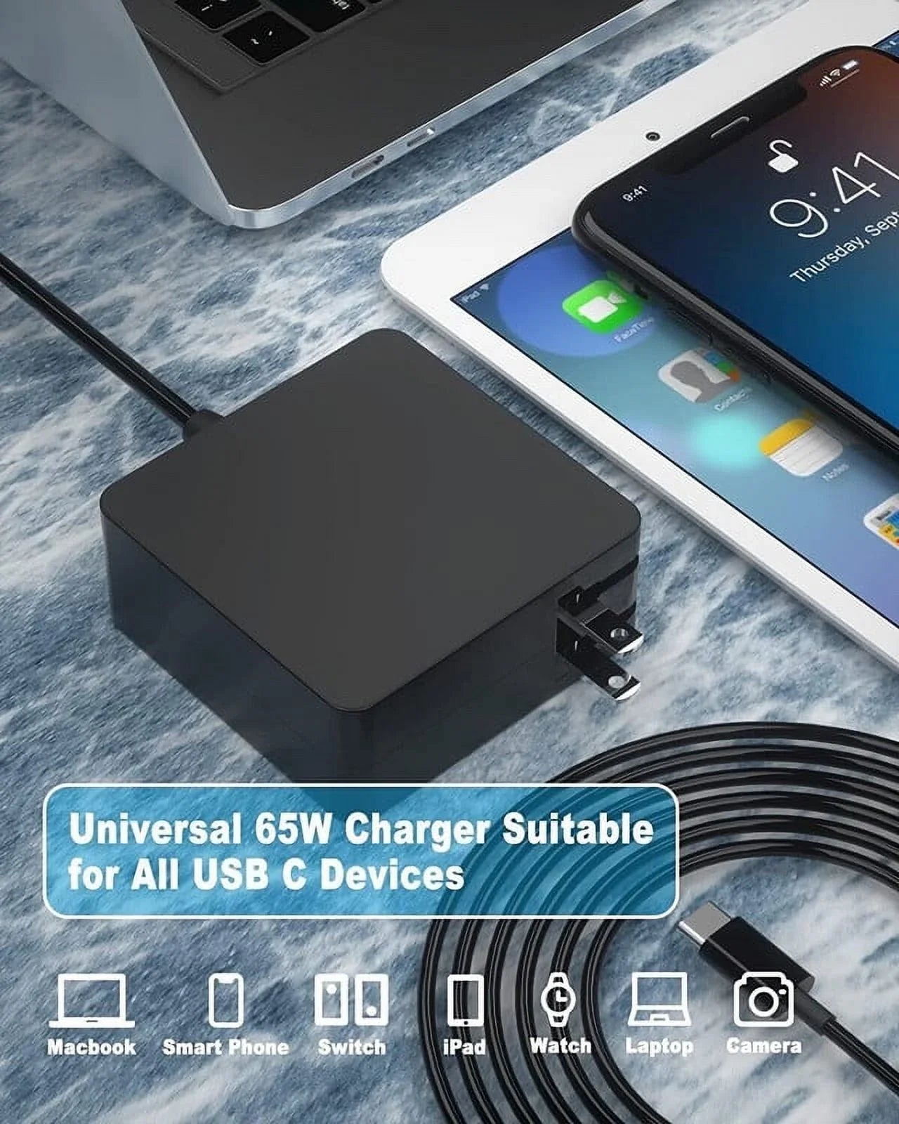 Nuxkst 65w USizeB-C Ac Adapter for Lenovo ThinkPad 11e Yoga Gen 6 20SizeF0004CA power supply charger