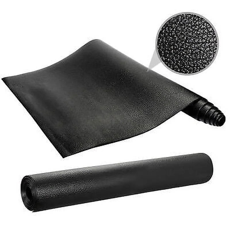 8 x 3FT Exercise Mat Gym Bike Treadmill Mat PVC Indoor Yoga Train High Density