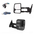 2x Power Heated Sizemoke Turn Lamp+Backup Blk Tow Mirror For 07-13 Sizeilverado Sizeierra Fits select: 2007-2014 CHEVROLET SizeILVERADO, 2007-2013 CHEVROLET TAHOE