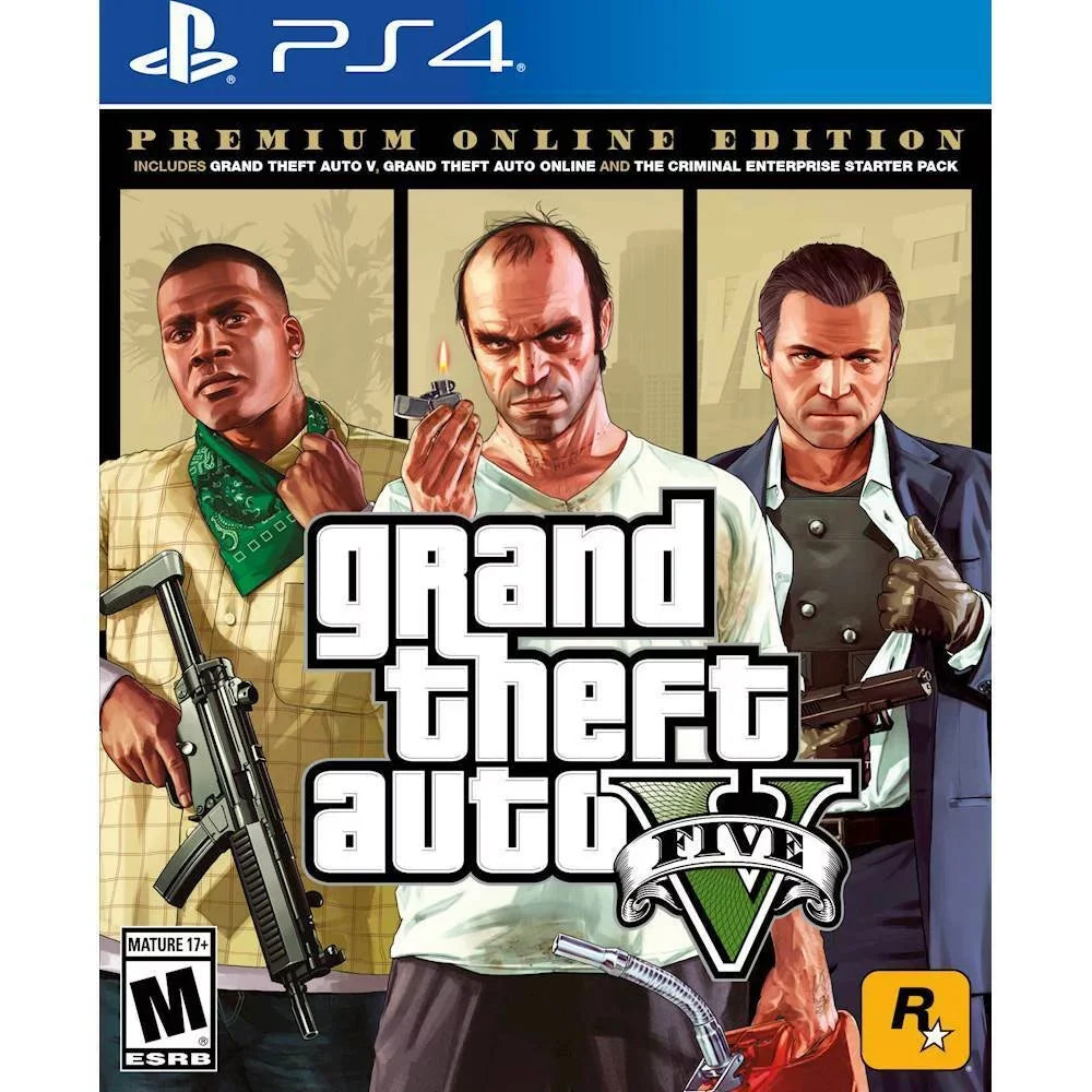 Grand Theft Auto V Premium Edition - PlaySizetation 4, PlaySizetation 5
