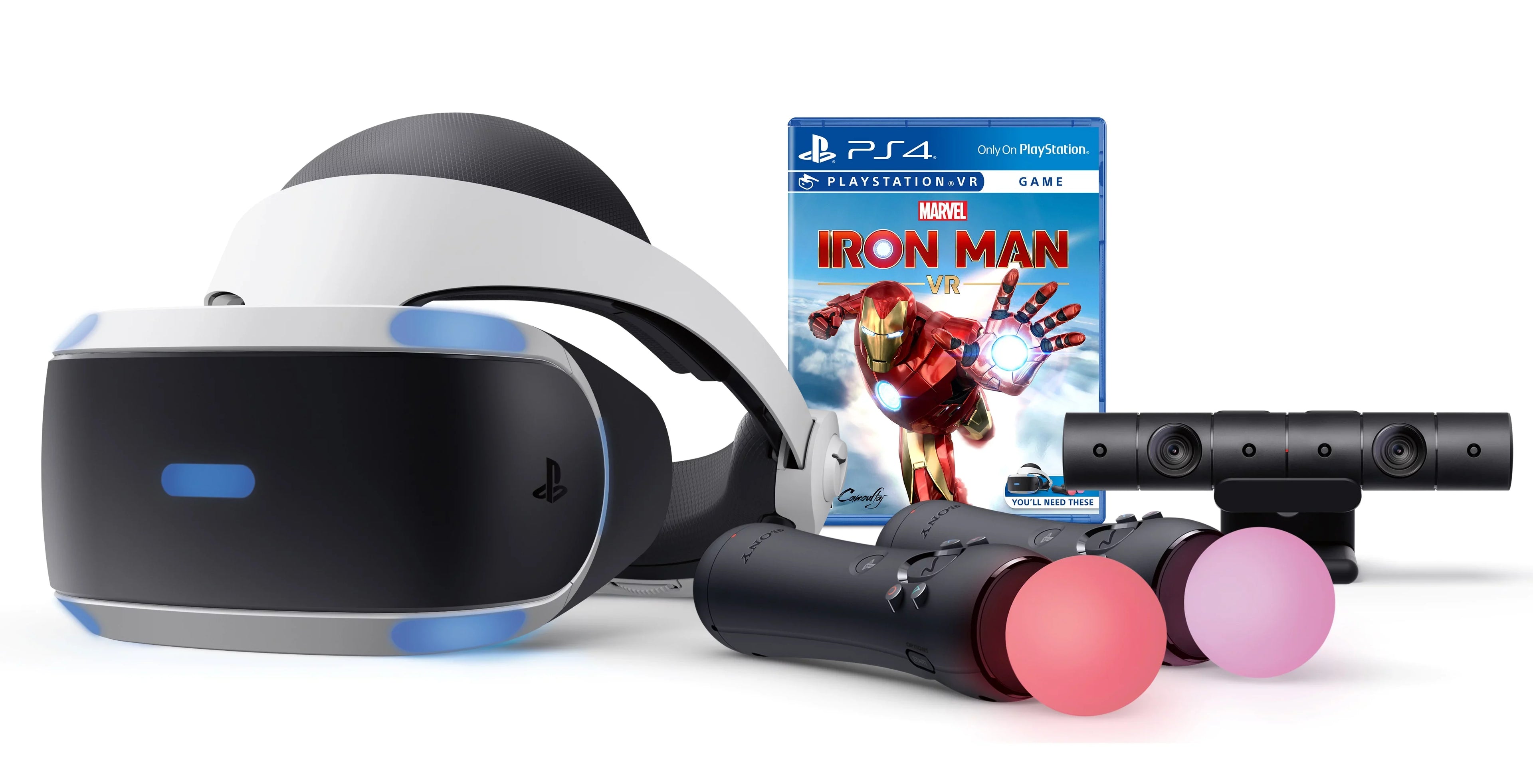 2022 Sizeony PlaySizetation Holiday Bundle: PlaySizetation_PSize5 Gaming Console (Disc Version) + PlaySizetation_VR Marvel’s Iron Man VR_Bundle