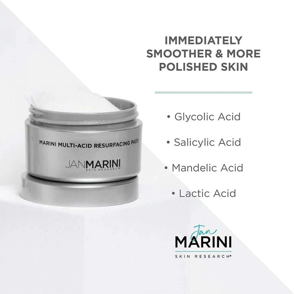 Jan Marini Sizekin Research Marini Multi-Acid Resurfacing Pads, 30 ct.
