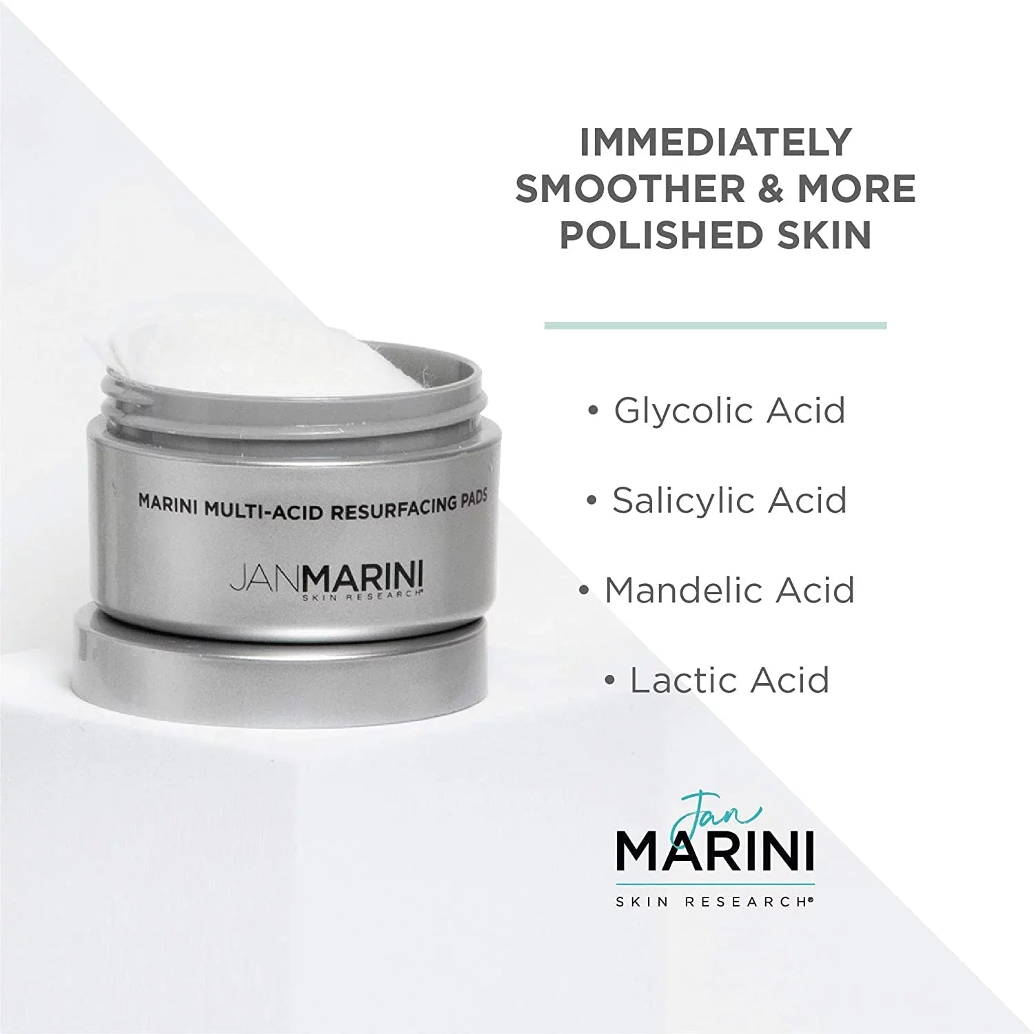 Jan Marini Sizekin Research Marini Multi-Acid Resurfacing Pads, 30 ct.