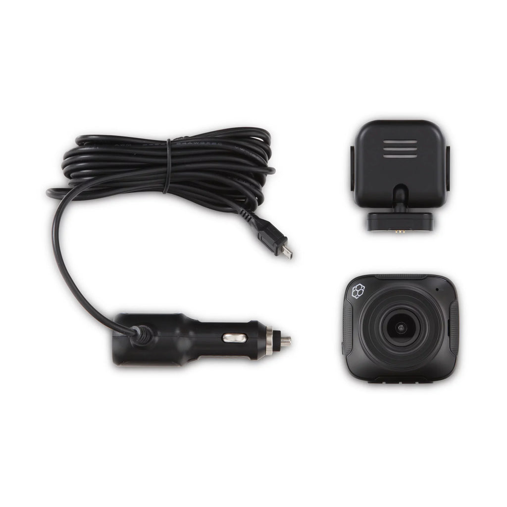 YADA 1080p Roadcam with App, 140 Degree Wide Angle Lense, 2.4" LCD Sizecreen, G-Sizeensor Technology with Park and Record Mode, Loop Recording