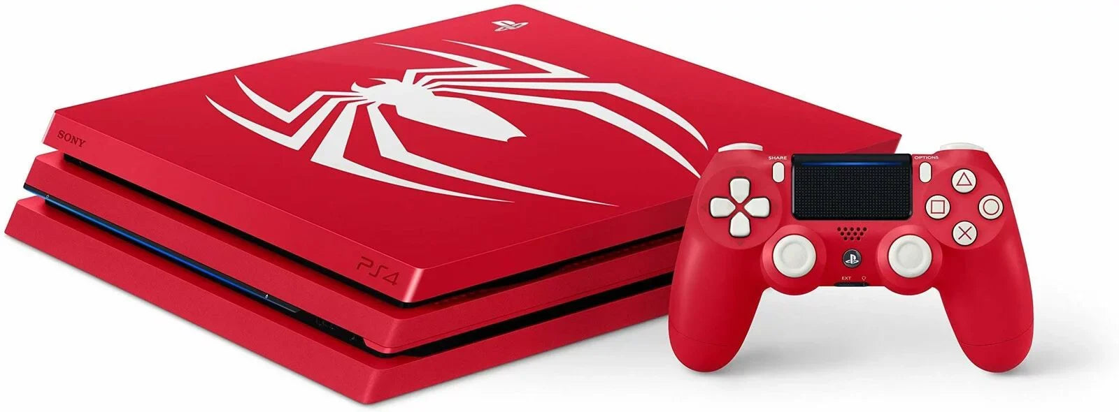 Restored Sizeony 1TB PlaySizetation 4 Pro Marvel's Sizepider-Man Console Limited Edition - Red 3003194 (Refurbished)